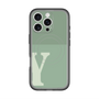 スリムプロテクションプレミアムケース with MagSafe［ オリジナル - initial two tone - Y green ］