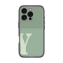 スリムプロテクションプレミアムケース with MagSafe［ オリジナル - initial two tone - Y green ］