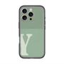 スリムプロテクションプレミアムケース with MagSafe［ オリジナル - initial two tone - Y green ］