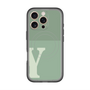 スリムプロテクションプレミアムケース with MagSafe［ オリジナル - initial two tone - Y green ］