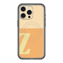 スリムプロテクションプレミアムケース with MagSafe［ オリジナル - initial two tone - Z orange ］