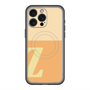 スリムプロテクションプレミアムケース with MagSafe［ オリジナル - initial two tone - Z orange ］