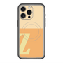 スリムプロテクションプレミアムケース with MagSafe［ オリジナル - initial two tone - Z orange ］