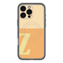 スリムプロテクションプレミアムケース with MagSafe［ オリジナル - initial two tone - Z orange ］
