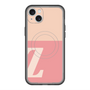 スリムプロテクションプレミアムケース with MagSafe［ オリジナル - initial two tone - Z pink ］