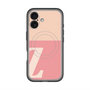 スリムプロテクションプレミアムケース with MagSafe［ オリジナル - initial two tone - Z pink ］