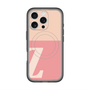 スリムプロテクションプレミアムケース with MagSafe［ オリジナル - initial two tone - Z pink ］