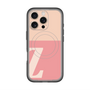 スリムプロテクションプレミアムケース with MagSafe［ オリジナル - initial two tone - Z pink ］