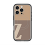 スリムプロテクションプレミアムケース with MagSafe［ オリジナル - initial two tone - Z brown ］