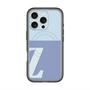 スリムプロテクションプレミアムケース with MagSafe［ オリジナル - initial two tone - Z blue ］
