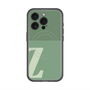 スリムプロテクションプレミアムケース with MagSafe［ オリジナル - initial two tone - Z green ］