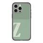 スリムプロテクションプレミアムケース with MagSafe［ オリジナル - initial two tone - Z green ］