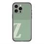 スリムプロテクションプレミアムケース with MagSafe［ オリジナル - initial two tone - Z green ］
