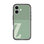 スリムプロテクションプレミアムケース with MagSafe［ オリジナル - initial two tone - Z green ］