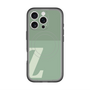 スリムプロテクションプレミアムケース with MagSafe［ オリジナル - initial two tone - Z green ］