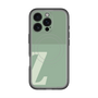 スリムプロテクションプレミアムケース with MagSafe［ オリジナル - initial two tone - Z green ］