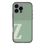 スリムプロテクションプレミアムケース with MagSafe［ オリジナル - initial two tone - Z green ］