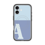 スリムプロテクションプレミアムケース with MagSafe［ オリジナル - initial two tone - A blue ］