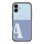 スリムプロテクションプレミアムケース with MagSafe［ オリジナル - initial two tone - A blue ］