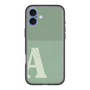 スリムプロテクションプレミアムケース with MagSafe［ オリジナル - initial two tone - A green ］
