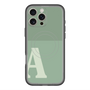 スリムプロテクションプレミアムケース with MagSafe［ オリジナル - initial two tone - A green ］