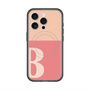 スリムプロテクションプレミアムケース with MagSafe［ オリジナル - initial two tone - B pink ］