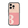 スリムプロテクションプレミアムケース with MagSafe［ オリジナル - initial two tone - B pink ］