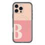 スリムプロテクションプレミアムケース with MagSafe［ オリジナル - initial two tone - B pink ］