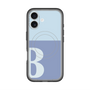 スリムプロテクションプレミアムケース with MagSafe［ オリジナル - initial two tone - B blue ］