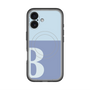 スリムプロテクションプレミアムケース with MagSafe［ オリジナル - initial two tone - B blue ］