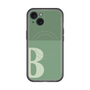 スリムプロテクションプレミアムケース with MagSafe［ オリジナル - initial two tone - B green ］