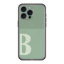 スリムプロテクションプレミアムケース with MagSafe［ オリジナル - initial two tone - B green ］