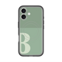 スリムプロテクションプレミアムケース with MagSafe［ オリジナル - initial two tone - B green ］