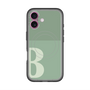 スリムプロテクションプレミアムケース with MagSafe［ オリジナル - initial two tone - B green ］