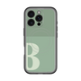 スリムプロテクションプレミアムケース with MagSafe［ オリジナル - initial two tone - B green ］