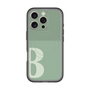 スリムプロテクションプレミアムケース with MagSafe［ オリジナル - initial two tone - B green ］