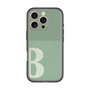 スリムプロテクションプレミアムケース with MagSafe［ オリジナル - initial two tone - B green ］