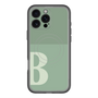 スリムプロテクションプレミアムケース with MagSafe［ オリジナル - initial two tone - B green ］