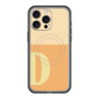 スリムプロテクションプレミアムケース with MagSafe［ オリジナル - initial two tone - D orange ］