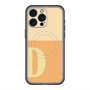 スリムプロテクションプレミアムケース with MagSafe［ オリジナル - initial two tone - D orange ］