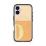 スリムプロテクションプレミアムケース with MagSafe［ オリジナル - initial two tone - D orange ］