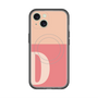 スリムプロテクションプレミアムケース with MagSafe［ オリジナル - initial two tone - D pink ］