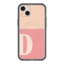 スリムプロテクションプレミアムケース with MagSafe［ オリジナル - initial two tone - D pink ］