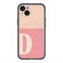 スリムプロテクションプレミアムケース with MagSafe［ オリジナル - initial two tone - D pink ］
