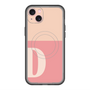 スリムプロテクションプレミアムケース with MagSafe［ オリジナル - initial two tone - D pink ］