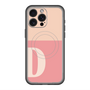 スリムプロテクションプレミアムケース with MagSafe［ オリジナル - initial two tone - D pink ］