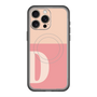 スリムプロテクションプレミアムケース with MagSafe［ オリジナル - initial two tone - D pink ］
