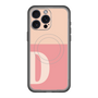 スリムプロテクションプレミアムケース with MagSafe［ オリジナル - initial two tone - D pink ］