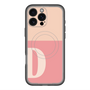 スリムプロテクションプレミアムケース with MagSafe［ オリジナル - initial two tone - D pink ］