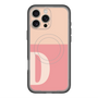 スリムプロテクションプレミアムケース with MagSafe［ オリジナル - initial two tone - D pink ］